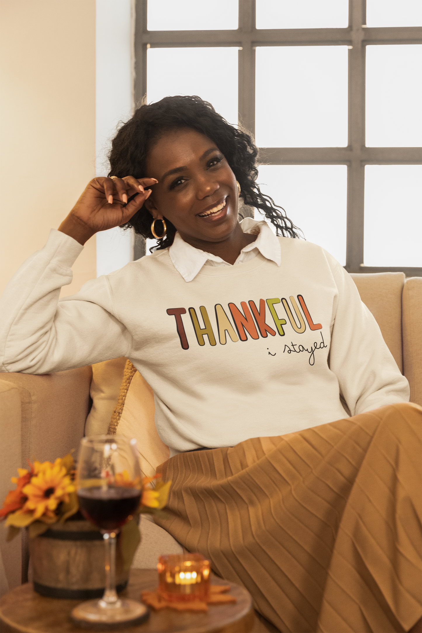 Thankful I Stayed Sweatshirt