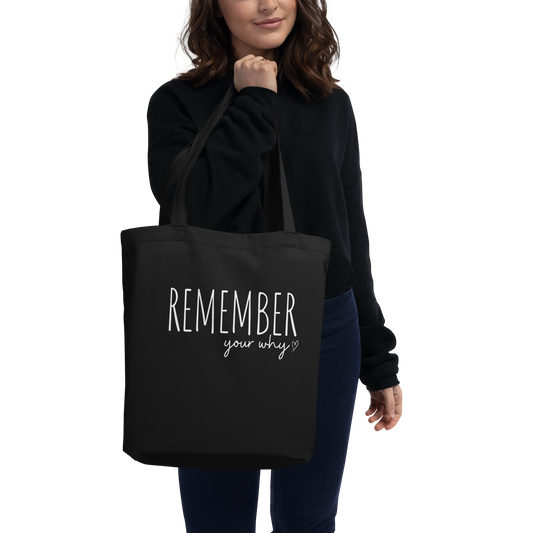 Remember Your Why Tote Bag