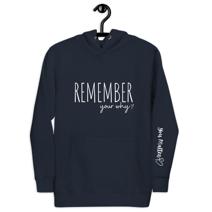 Remember Your Why Hoodie